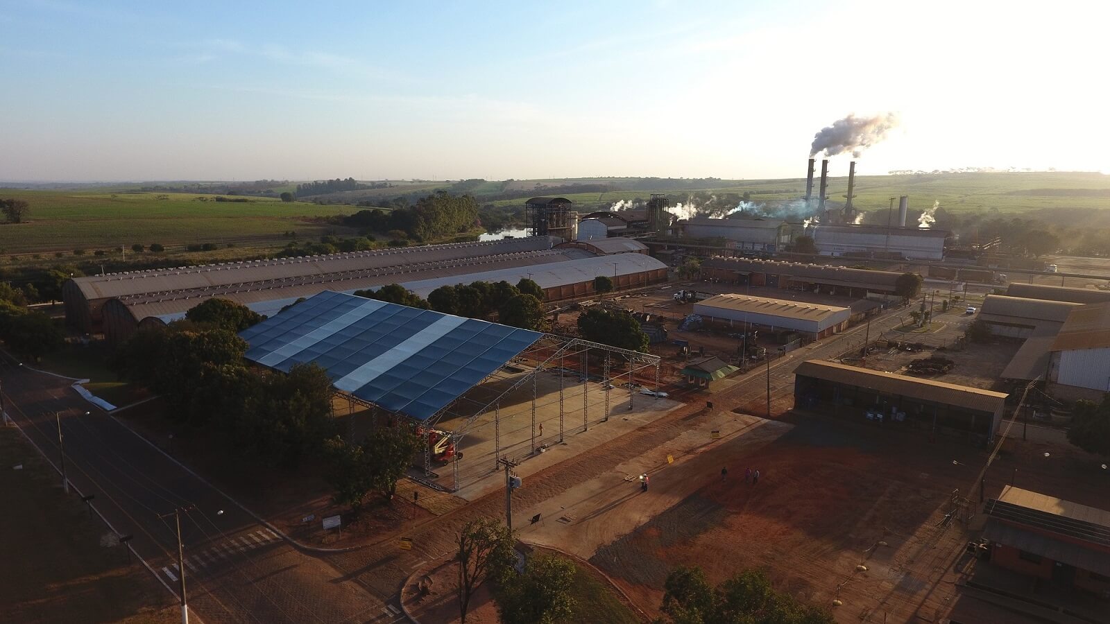 O GALPÃO DA USINA BRASILEIRA MARCA PRESENÇA NA FENASUCRO 2017