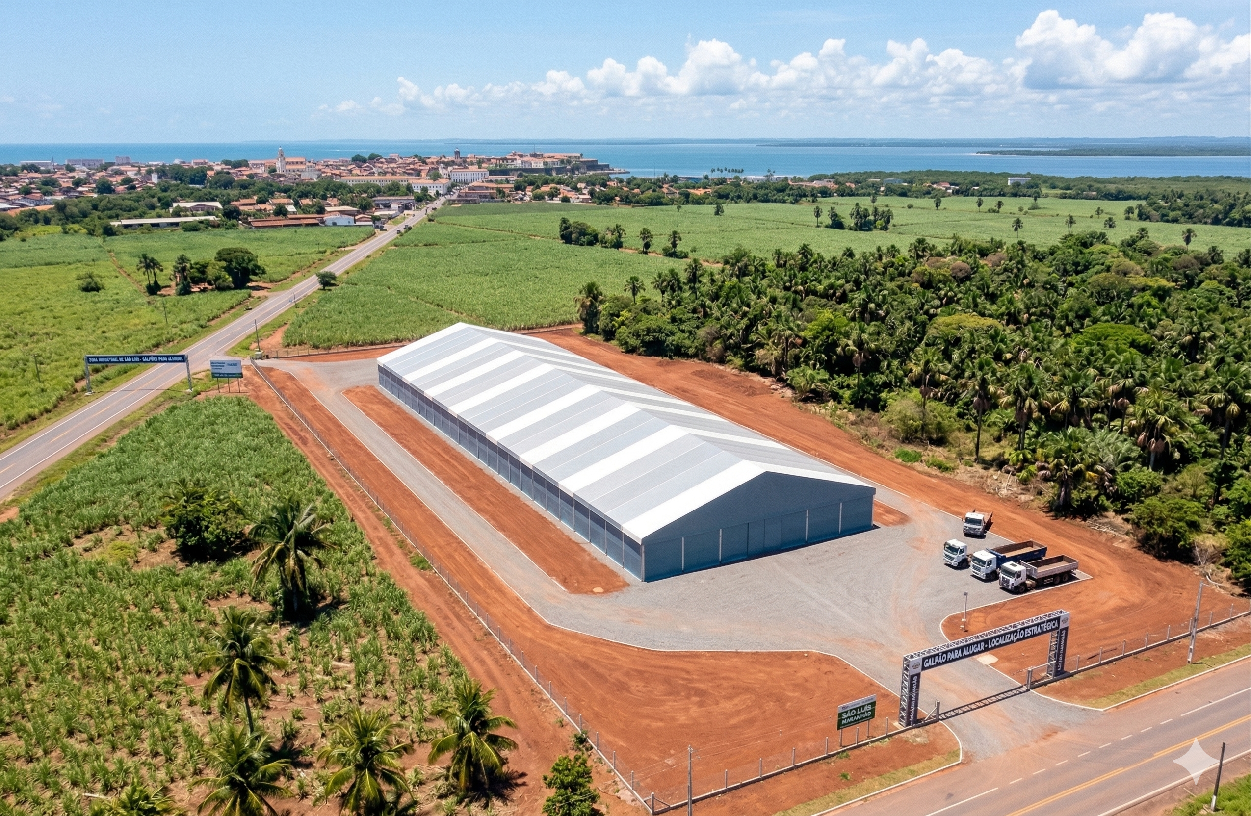 3 tipos de galpão para alugar em São Luís — MA